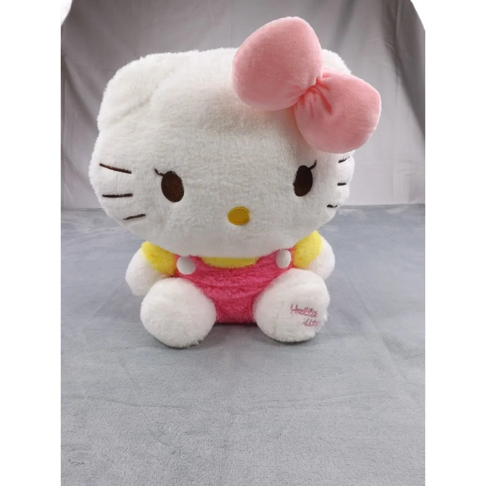 Hello Kitty Plush Backpack Girls/Kids Multi Color Large Zippered Pocket Charm